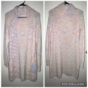 Cozy Multicolor Knit Women's Sweater